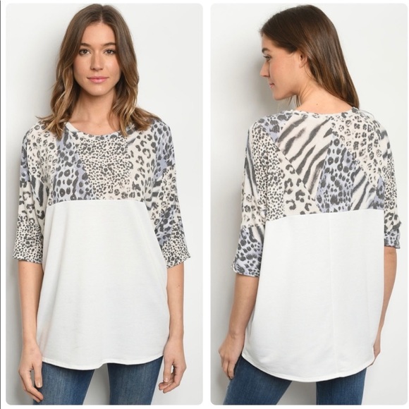 Tops - 🌺🐾Animal Print Top🐾